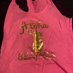 Aloha beaches muscle tank
